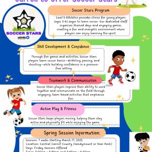 Soccer Stars in Carroll County- Fridays @ 5:45pm